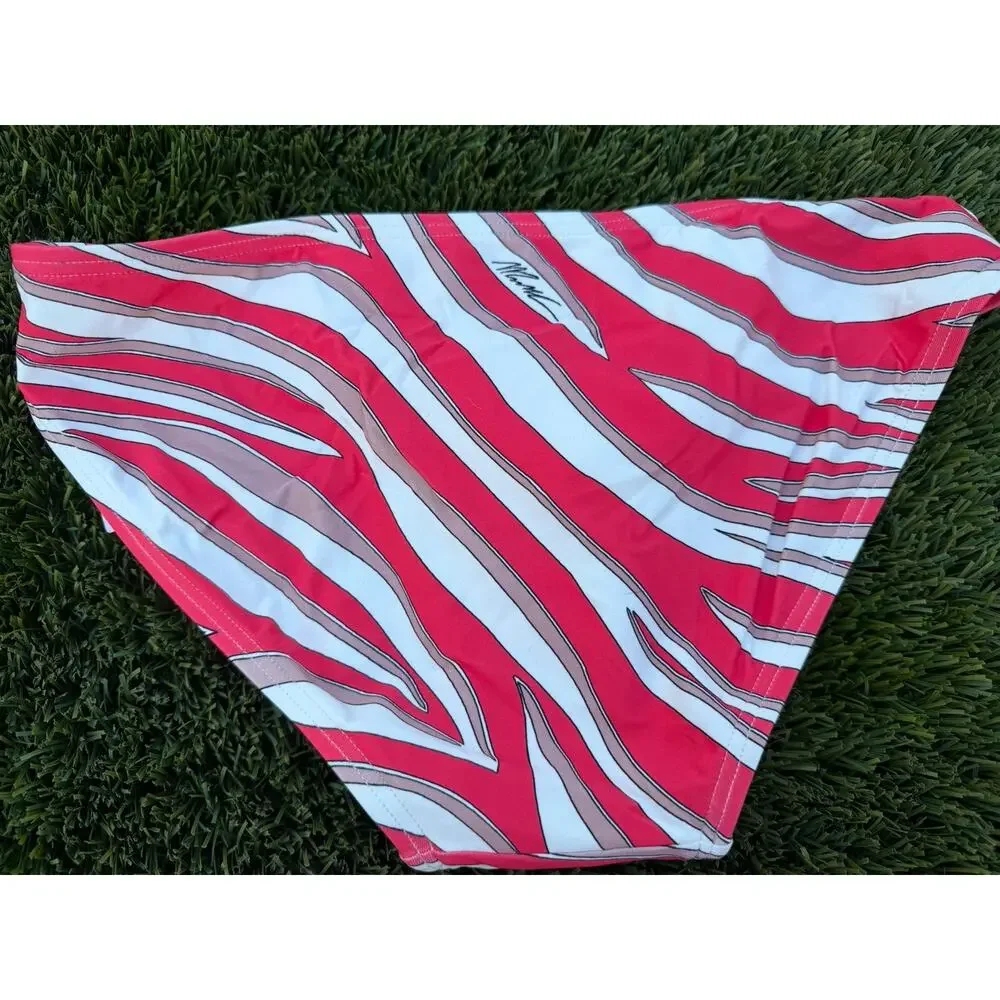 Michael Kors Pink Bikini Bottom size Small O Ring Swimwear‎ Size XS